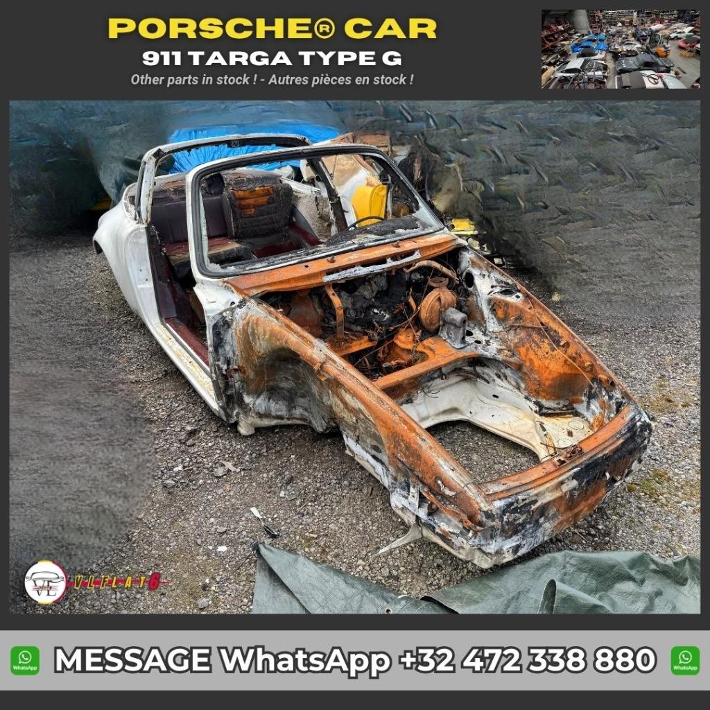 Caisse Porsche 911 Targa Type G non accidentée, Enlèvement, Utilisé, Porsche