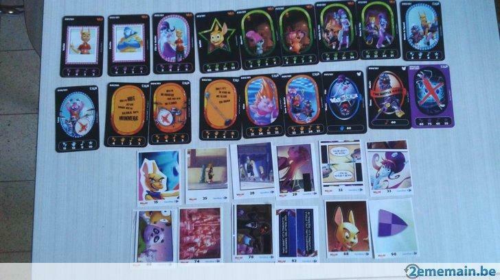 Kaarten en stickers walibi the battle game, Ophalen of Verzenden, Nieuw
