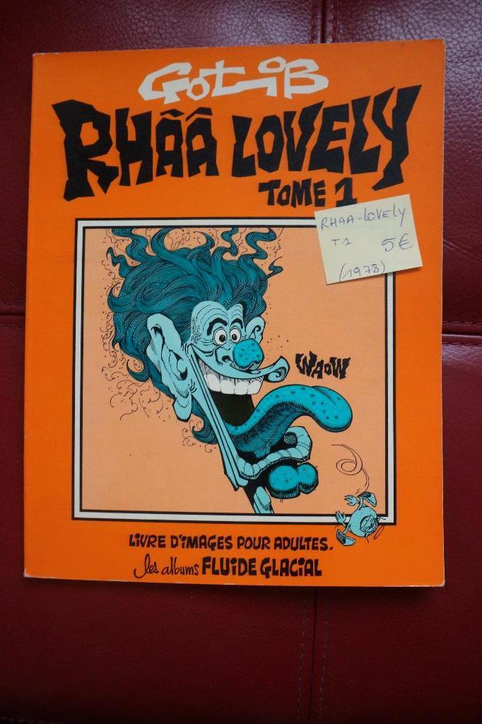 Bd pour adulte RHAA LOVELY T1, Une BD, Enlèvement ou Envoi