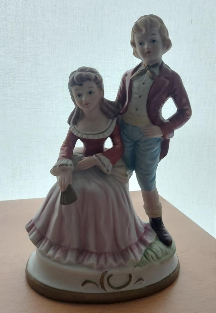 Porseleinen beeldje 22cm/14cm, Ophalen of Verzenden
