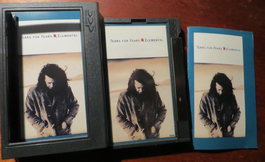 TEARS FOR FEARS - ELEMENTAL - DCC ALBUM - IMPORT USA, Originale, Comme neuf, 1 cassette audio, Rock en Metal