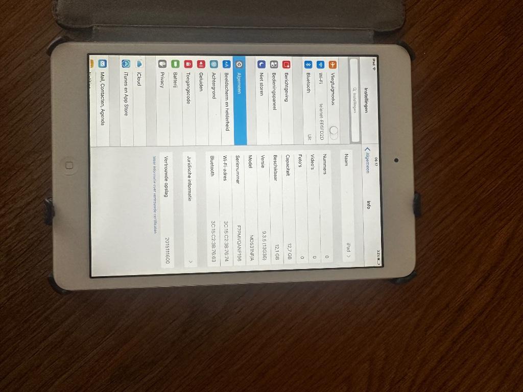 iPad mini A1432 - 13 GB, Enlèvement ou Envoi, Apple iPad, Comme neuf, 16 GB