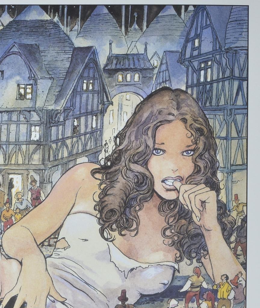 MILO MANARA Gulliveriana 60x80cm 2001, Antiquités & Art, Enlèvement
