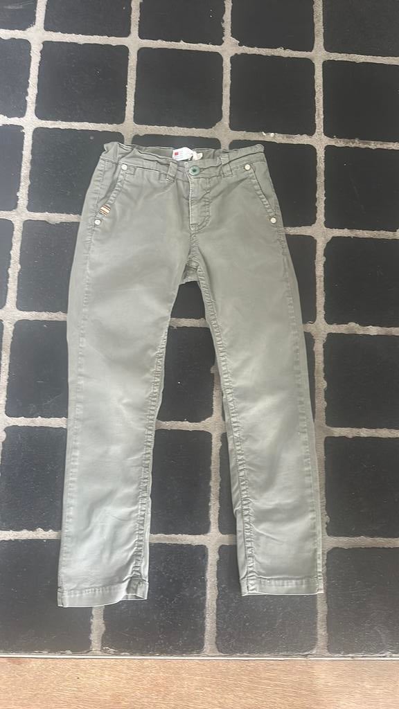 Leuke groene broek Blue Bay m116, Ophalen of Verzenden, Gebruikt, Jongen, Broek
