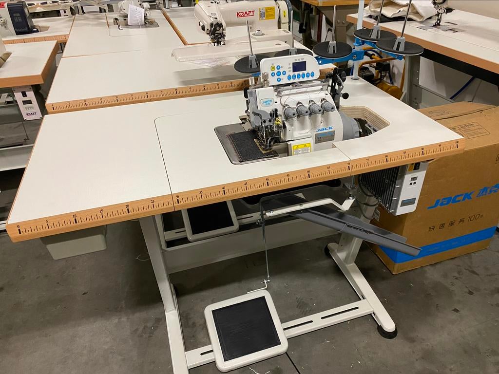 Industriële lockmachine overlock dubbel transport automaat, Overige merken, Nieuw, Ophalen of Verzenden, Lockmachine