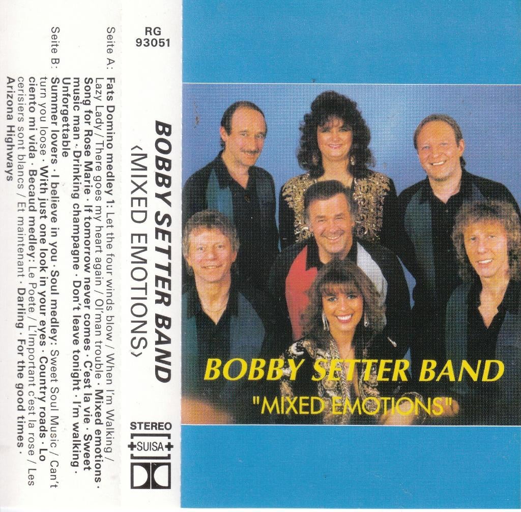 Mixed Emotions van the Bobby Setter Band op MC, Cd's en Dvd's, Cassettebandjes, Verzenden, R&B en Soul, Origineel