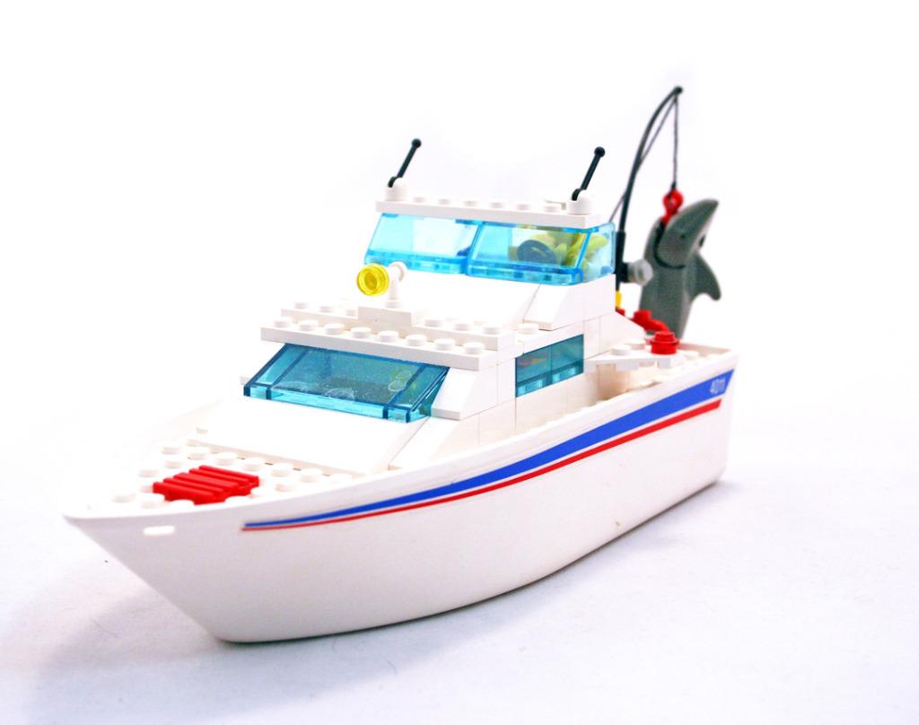 LEGO boot 4011 Cabin Cruiser 100% compleet, Ophalen of Verzenden, Zo goed als nieuw, Complete set, Lego