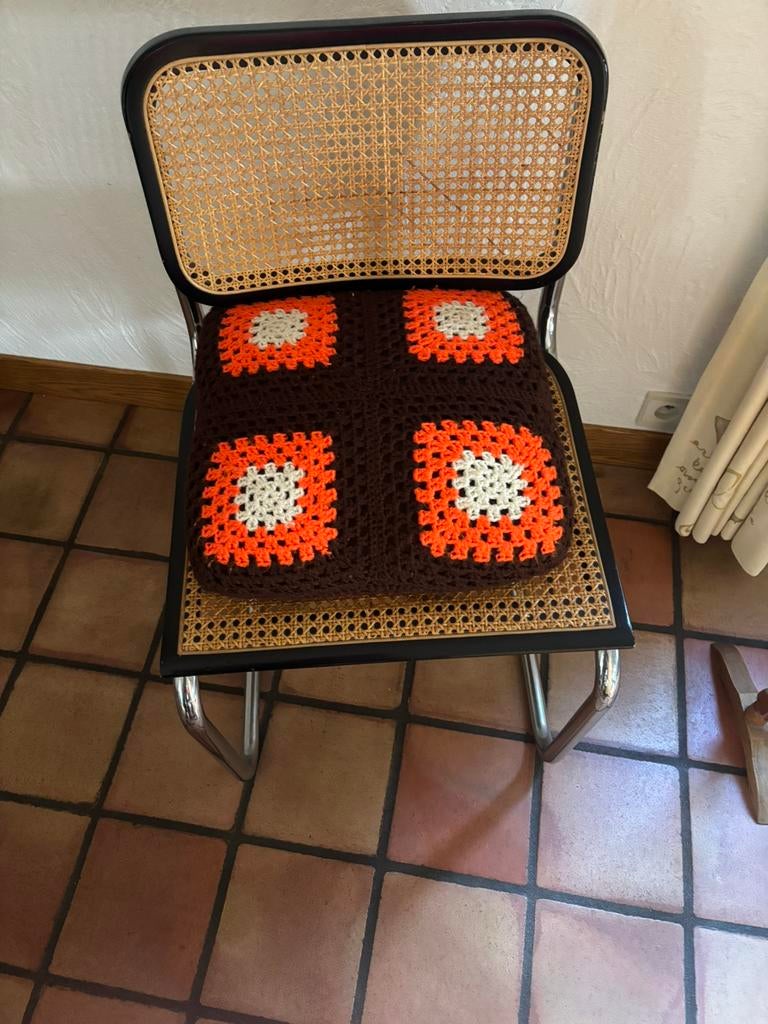 Vintage stoel stijl Marcel Breuer - bieden graag, Enlèvement