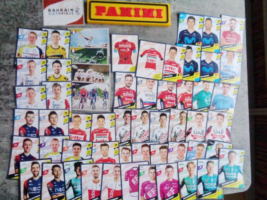 PANINI STICKERS WIELRENNEN TOUR DE FRANCE 2022 57X WIELRENNE, Verzenden, Nieuw