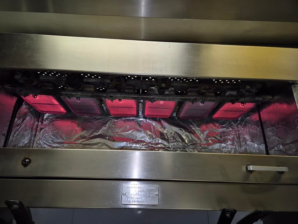 salamander naomi grill 6 brander, Ophalen