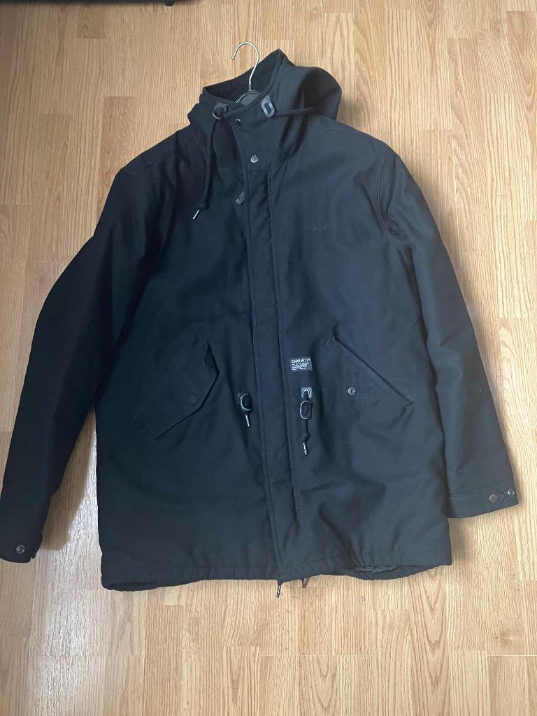 Carhartt Clash Parka XL Noir, Vêtements | Hommes, Comme neuf, Enlèvement, Noir, Taille 56/58 (XL)