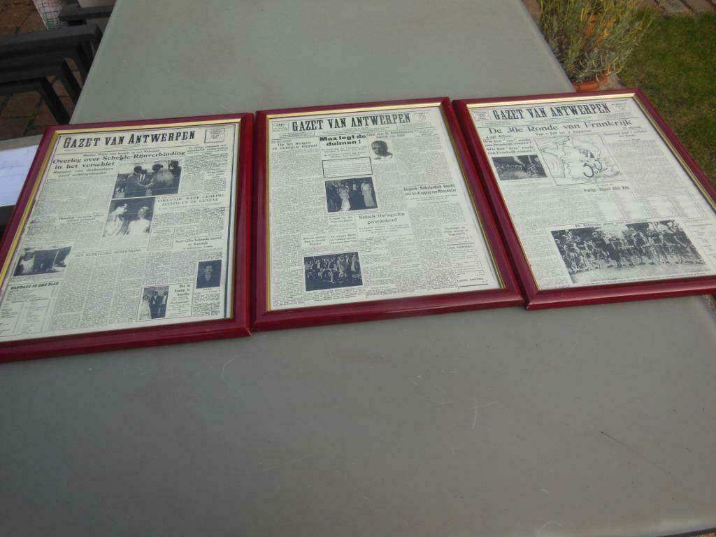 gazet van antwerpen, Collections, Enlèvement ou Envoi, Journal