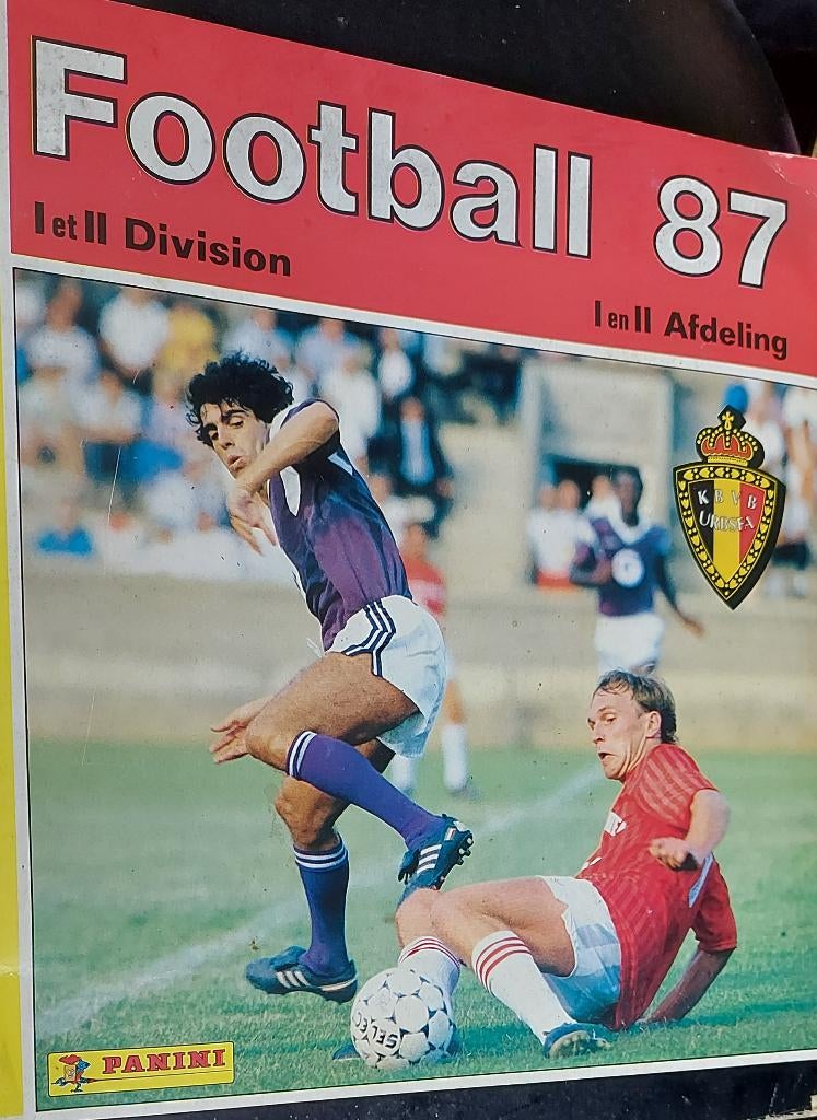 Panini Football 1987 compleet, Verzamelen, Ophalen of Verzenden, Gebruikt, Sport