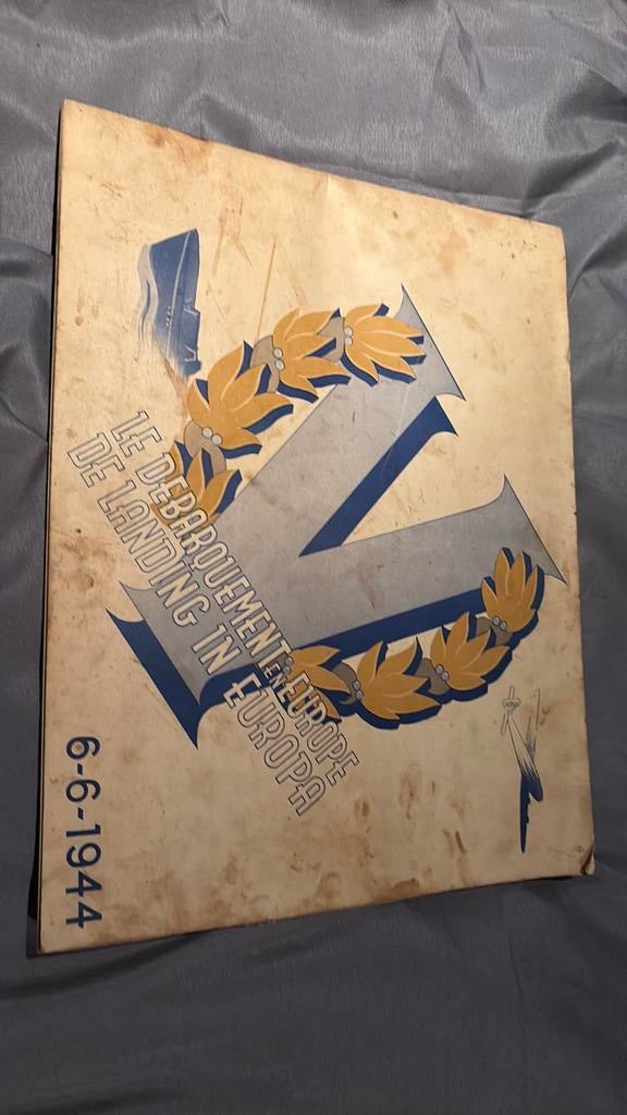 Rare Album Chromo WW2 - Le Débarquement en Europe (6-6-1944), Collections, Enlèvement ou Envoi