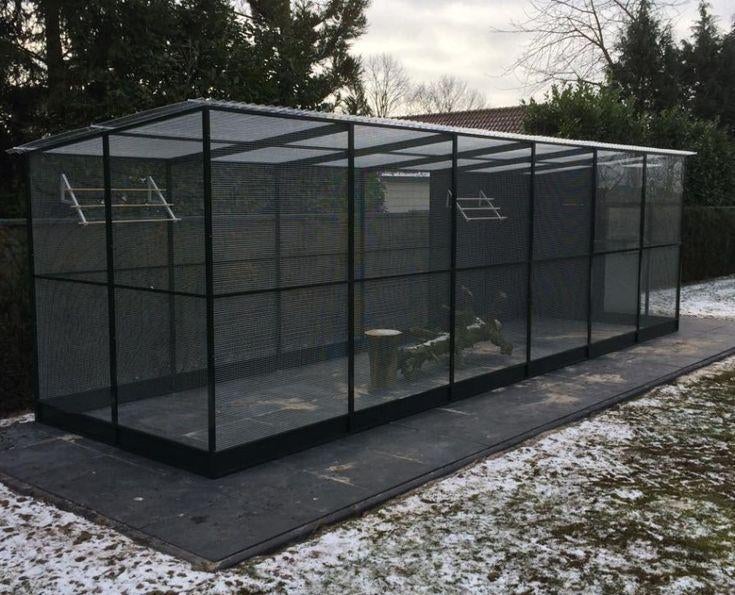 voledig zwarte houten volières,handgemaakt ,kwalitatief hout, Dieren en Toebehoren, Ophalen, Nieuw, Hout, Volière