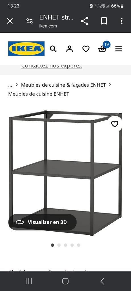 Etagère Enhet Ikéa, Huis en Inrichting