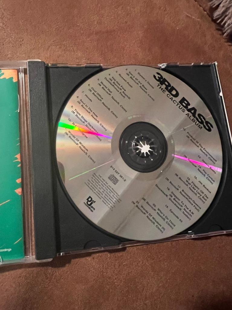 3rd Bass - The Cactus Album (1989) CD, Ophalen of Verzenden, 1985 tot 2000, Zo goed als nieuw