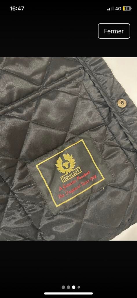 Belstaff bodywarmer M noir, Enlèvement ou Envoi, Comme neuf, Noir