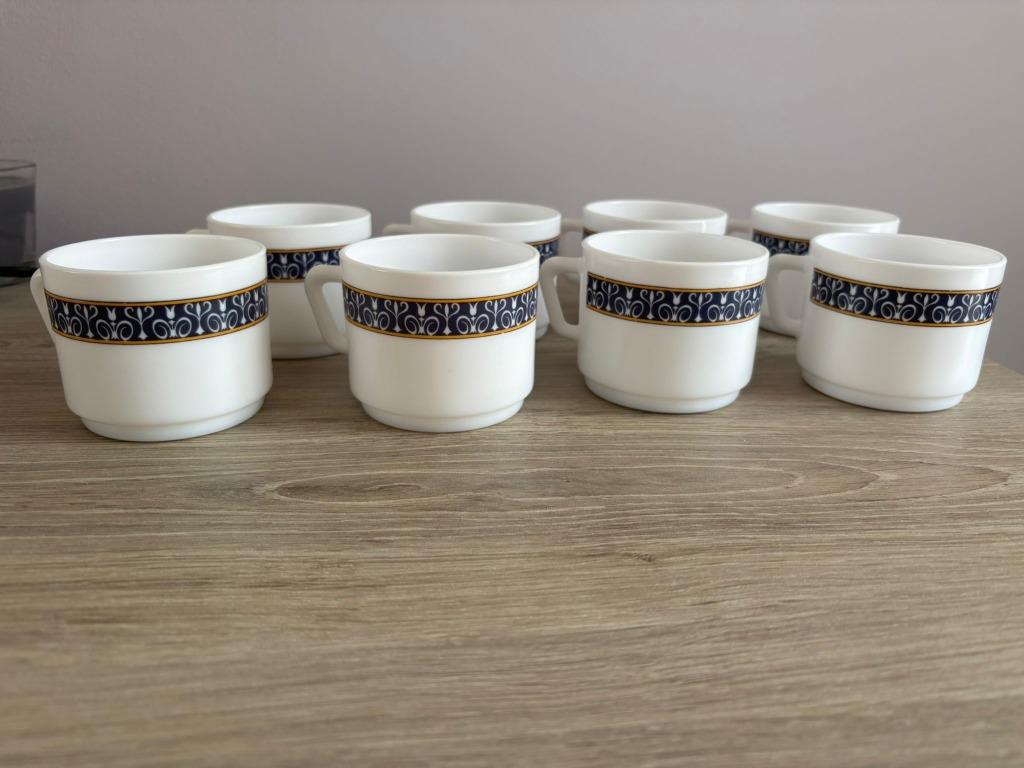 Set van 8 mokken nieuw, Ophalen, Nieuw, Overige stijlen, Kop(pen) en/of Schotel(s)