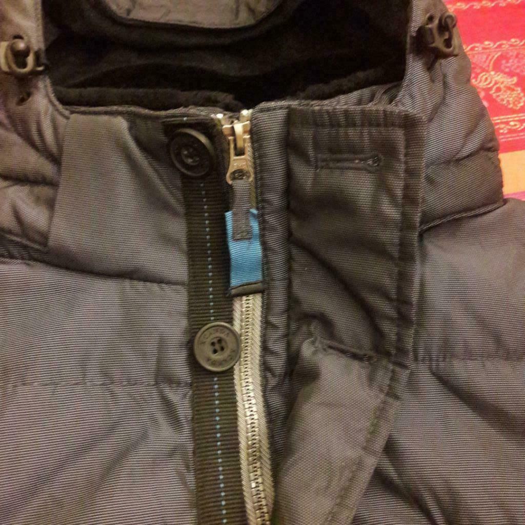 Blauwe winter herenmantel 6XL Canda, Blauw, Overige maten, Ophalen of Verzenden, Canda