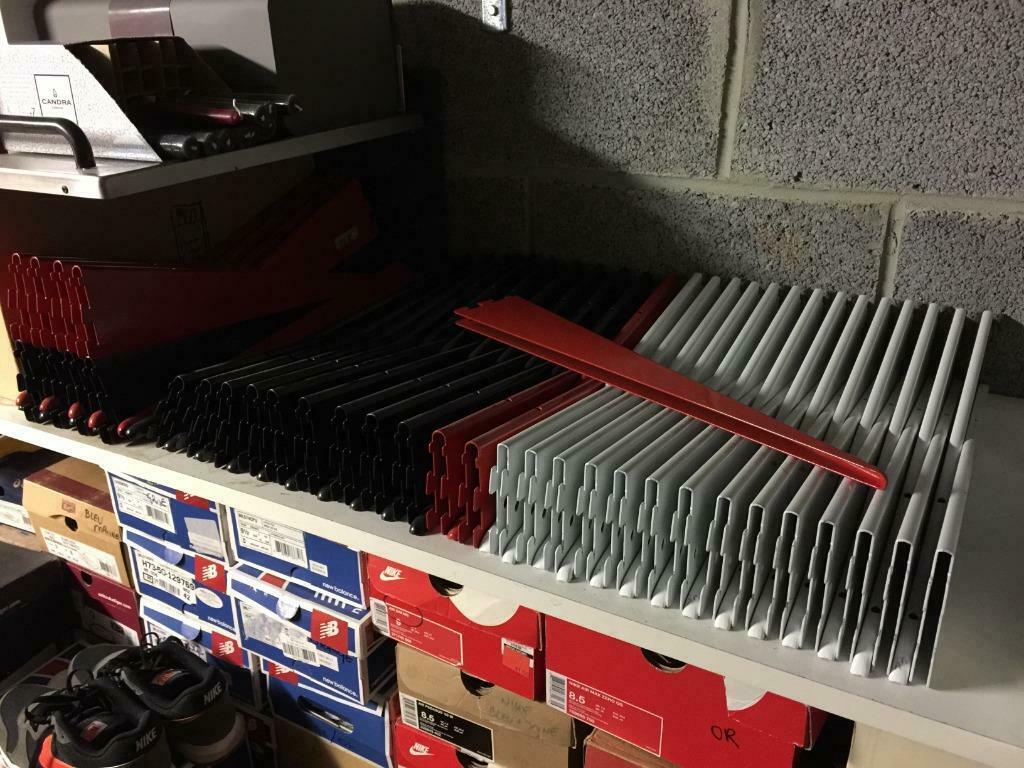 Portes-étagères Duraline double 47cm, Ophalen of Verzenden, Zo goed als nieuw