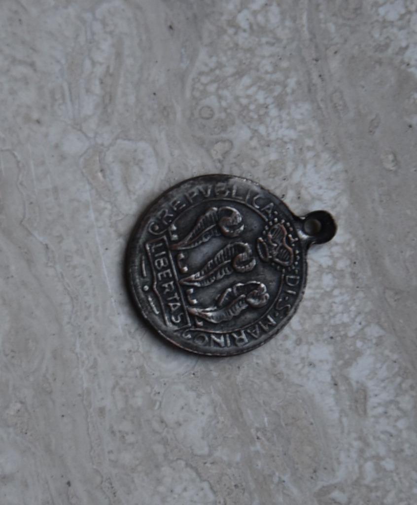 médaille 20 c 1926 Saint-Marin, Envoi, Saint-Marin, Argent