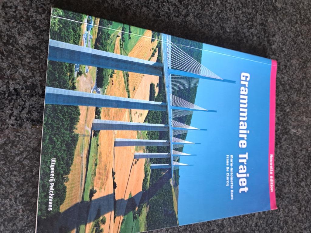Boek grammaire trajet, Boeken, Frans, ASO, Ophalen of Verzenden, Zo goed als nieuw