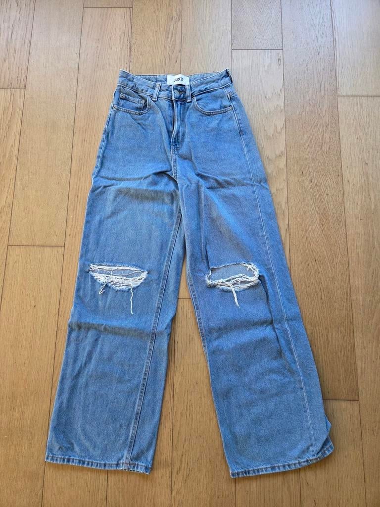 Blauwe lange jeansbroek jjxx maat 25 of xs, Ophalen of Verzenden, Zo goed als nieuw