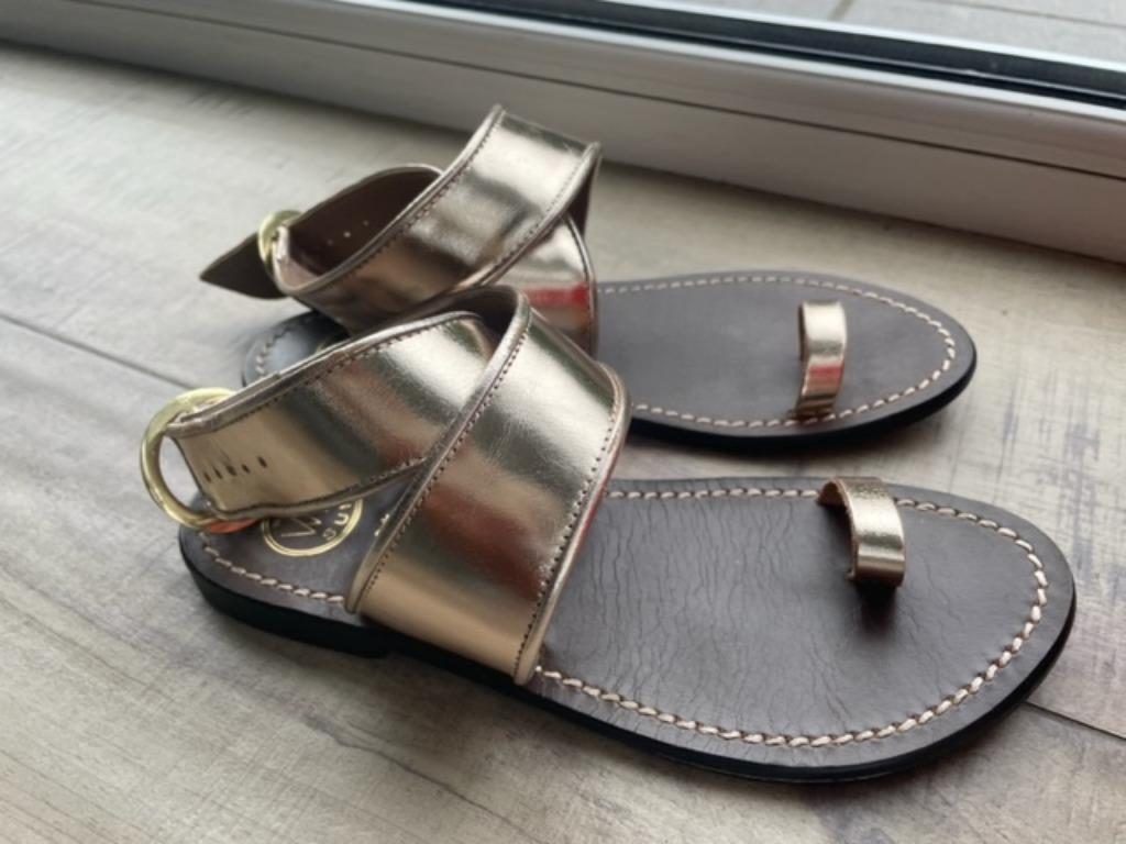 Sandalen Goudkleurig NIEUW Maat 38, Vêtements | Femmes, Neuf, Enlèvement ou Envoi, Autres couleurs, Sandales et Mûles