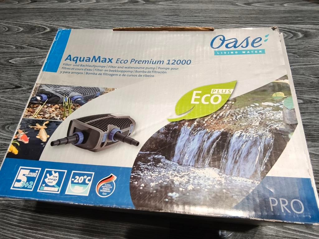 Pompe Oase eco premium 12000L neuve, Ophalen, Nieuw, Vijverpomp