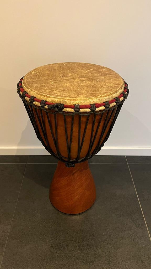 Djembe + opbergzak, Muziek en Instrumenten, Percussie, Ophalen of Verzenden
