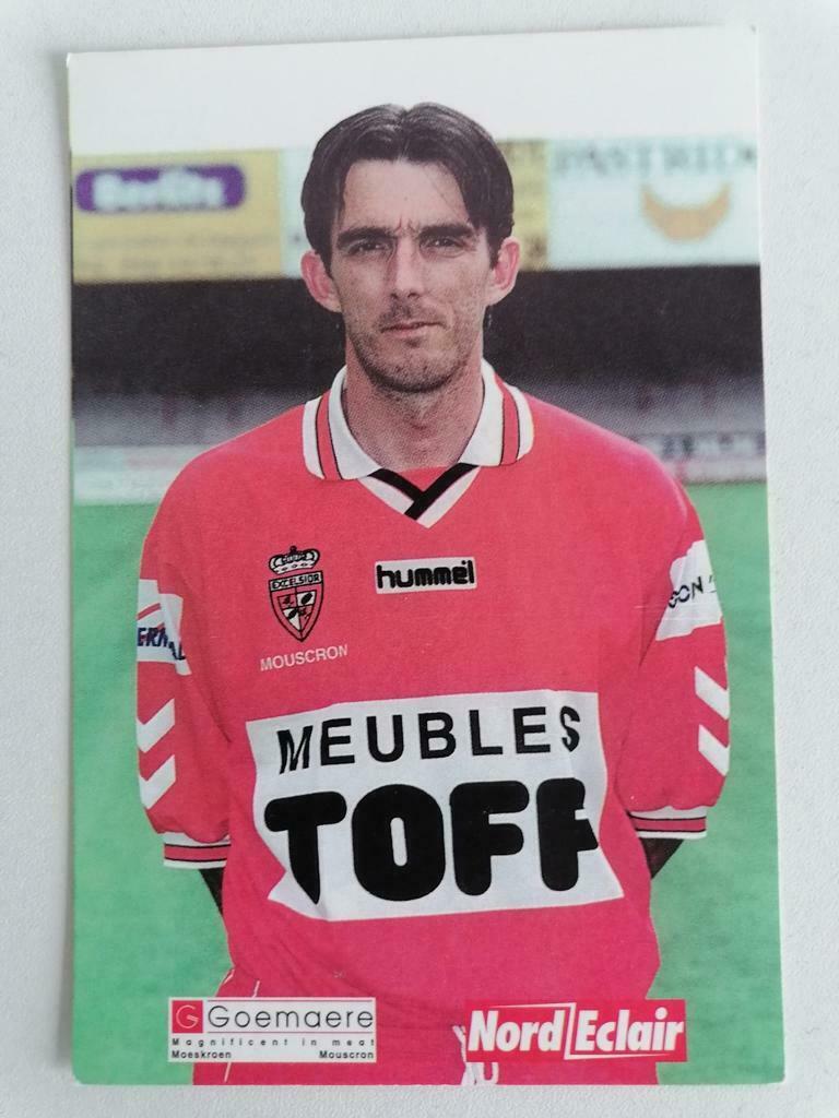 Mouscron, 1999, Gordan Vidovic, Collections, Articles de Sport & Football, Enlèvement ou Envoi, Comme neuf
