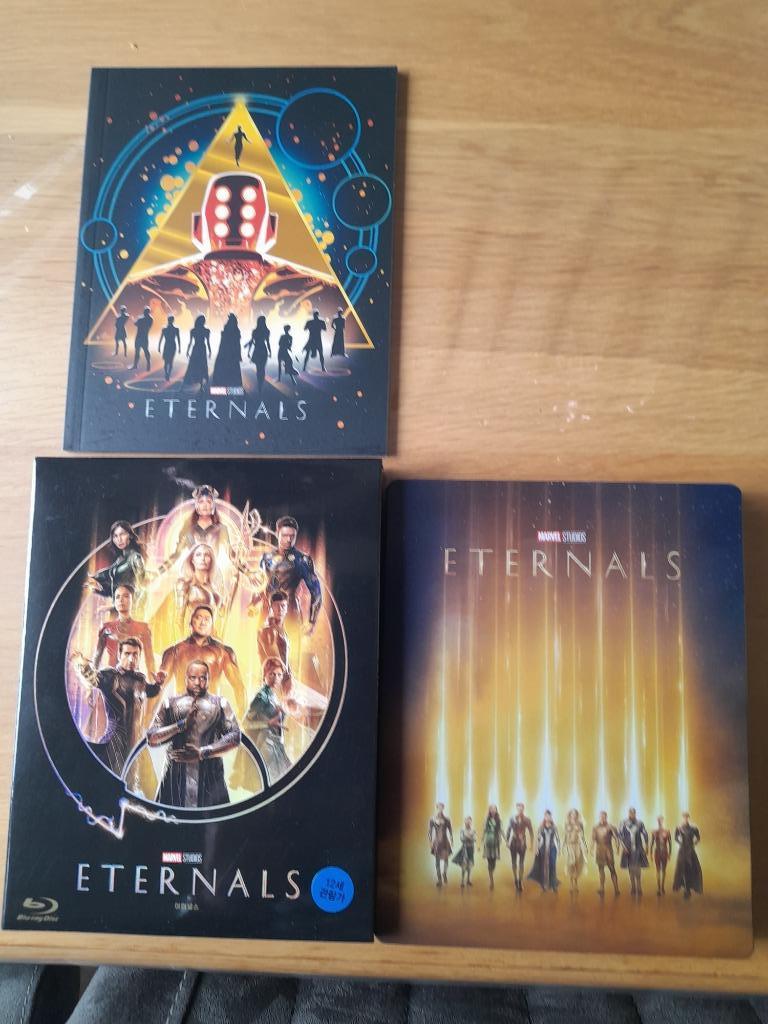 Eternals 4K UHD steelbook, Cd's en Dvd's, Blu-ray, Verzenden, Zo goed als nieuw, Science Fiction en Fantasy