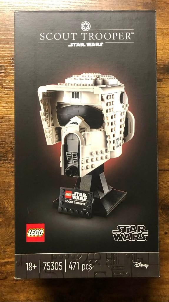 Lego Scout Trooper Helmet Item No: 75305, Ophalen, Nieuw, Complete set, Lego