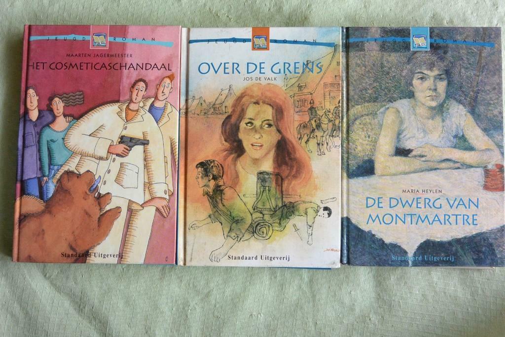 6 boeken uit reeksen Maanlicht, Jeugdromans en Zwaailicht., Enlèvement ou Envoi, Comme neuf, Fiction