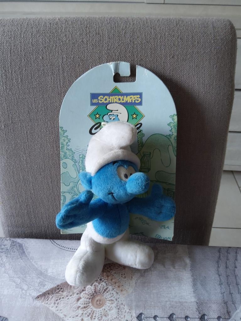 Peluche Schtroumpf Normal, Enlèvement ou Envoi, Comme neuf