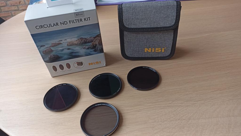 Kit de filtre Nisi ND 67 mm, TV, Hi-fi & Vidéo, Photo | Filtres, Enlèvement ou Envoi, Comme neuf, Autres types, 60 à 70 mm