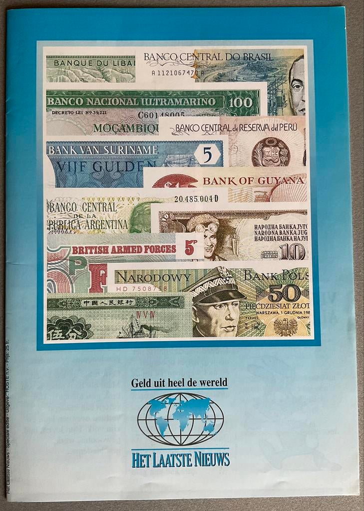Geld uit heel de wereld, Ophalen of Verzenden