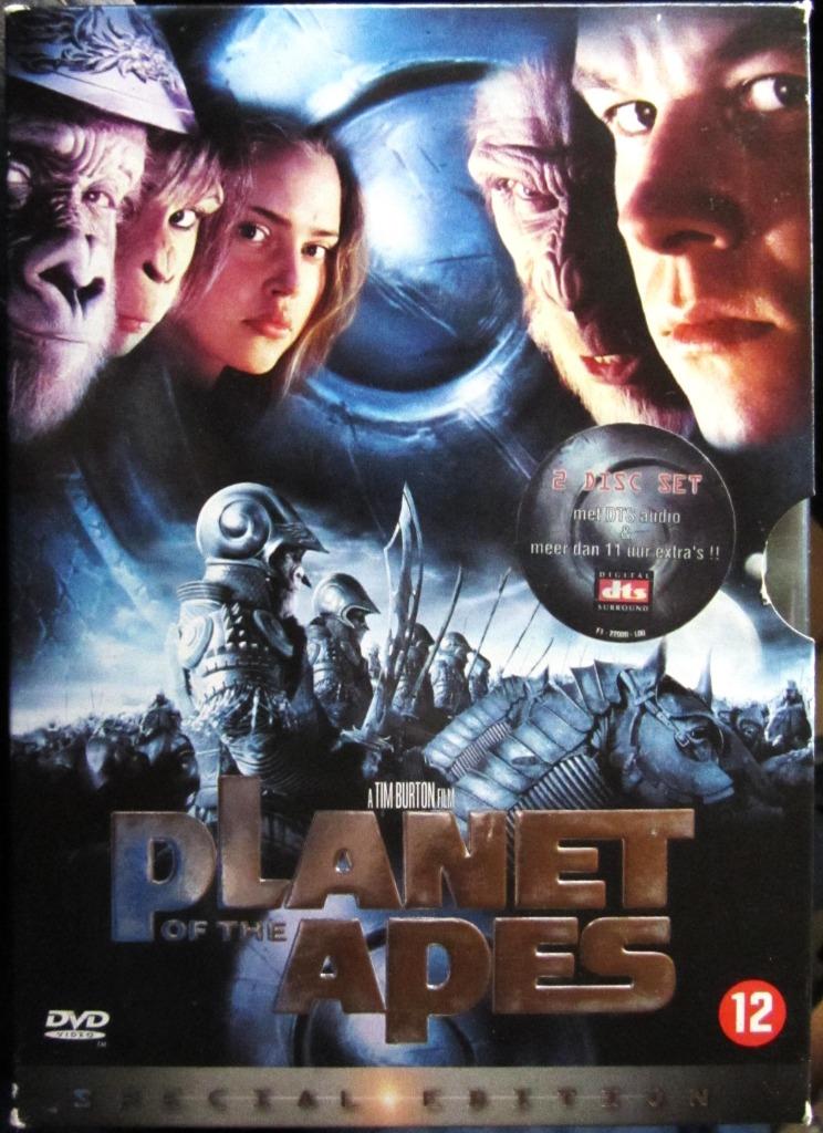 DUBBELE DVD ACTIE - PLANET OF THE PLANET OF THE APES, Cd's en Dvd's, Alle leeftijden, Ophalen of Verzenden, Zo goed als nieuw