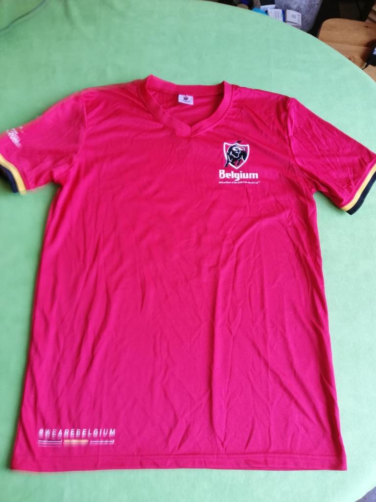 RODE DUIVELS VOETBALTRUITJE men M Niet officieel 2018 FIVA W, Ophalen of Verzenden, Zo goed als nieuw, Shirt