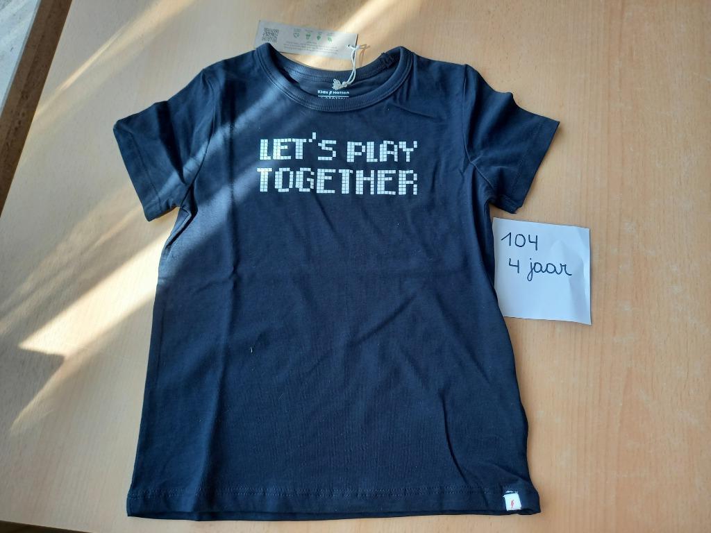 NIEUW, t-shirt maat 104 jongen, JBC, Nieuw, Ophalen of Verzenden, Shirt of Longsleeve, Kidz Nation