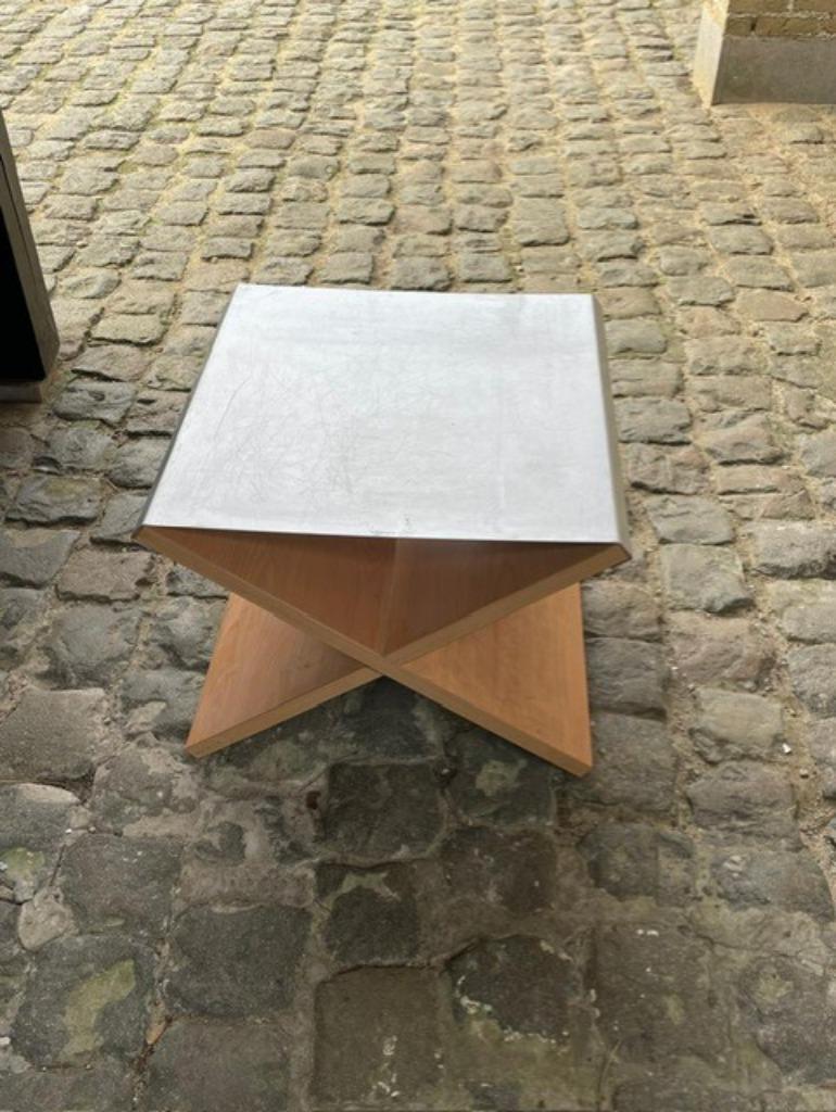 SALONTAFEL, Huis en Inrichting, Tafels | Salontafels, Ophalen, 50 tot 100 cm, 50 tot 75 cm, Eikenhout