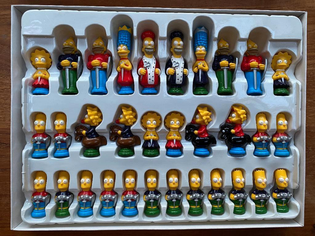 Schaakspel The Simpsons 3d - 1979, Verzamelen, Ophalen of Verzenden