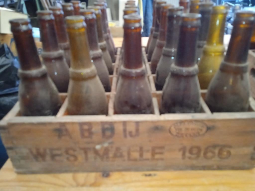 Houten kistjes Westmalle, Ophalen, Gebruikt