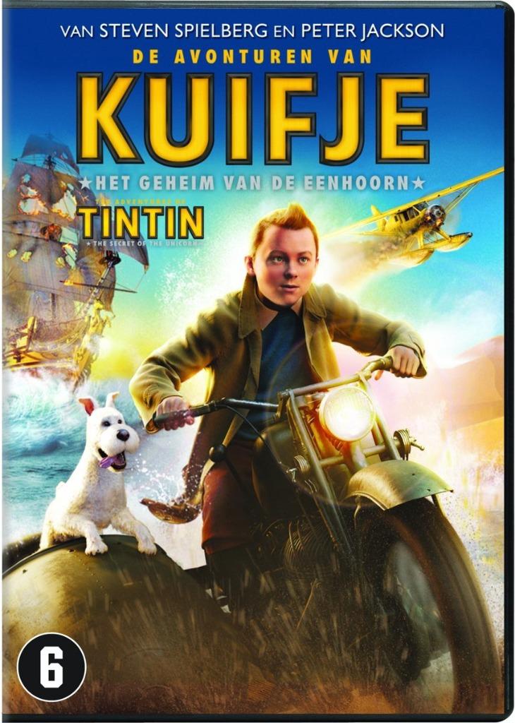 De avonturen van Kuifje: het geheim van de eenhoorn, Cd's en Dvd's, Blu-ray, Ophalen of Verzenden, Kinderen en Jeugd
