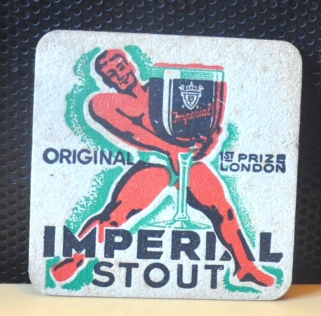 ancien sous bock imperial stout sb41, Ophalen of Verzenden, Gebruikt, Viltje(s), Overige merken