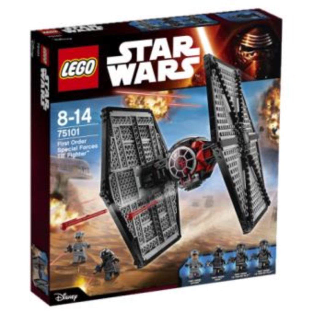 75101 - Lego Star wars - First Order Tie fighter, Kinderen en Baby's, Speelgoed | Duplo en Lego, Ophalen of Verzenden, Nieuw, Complete set