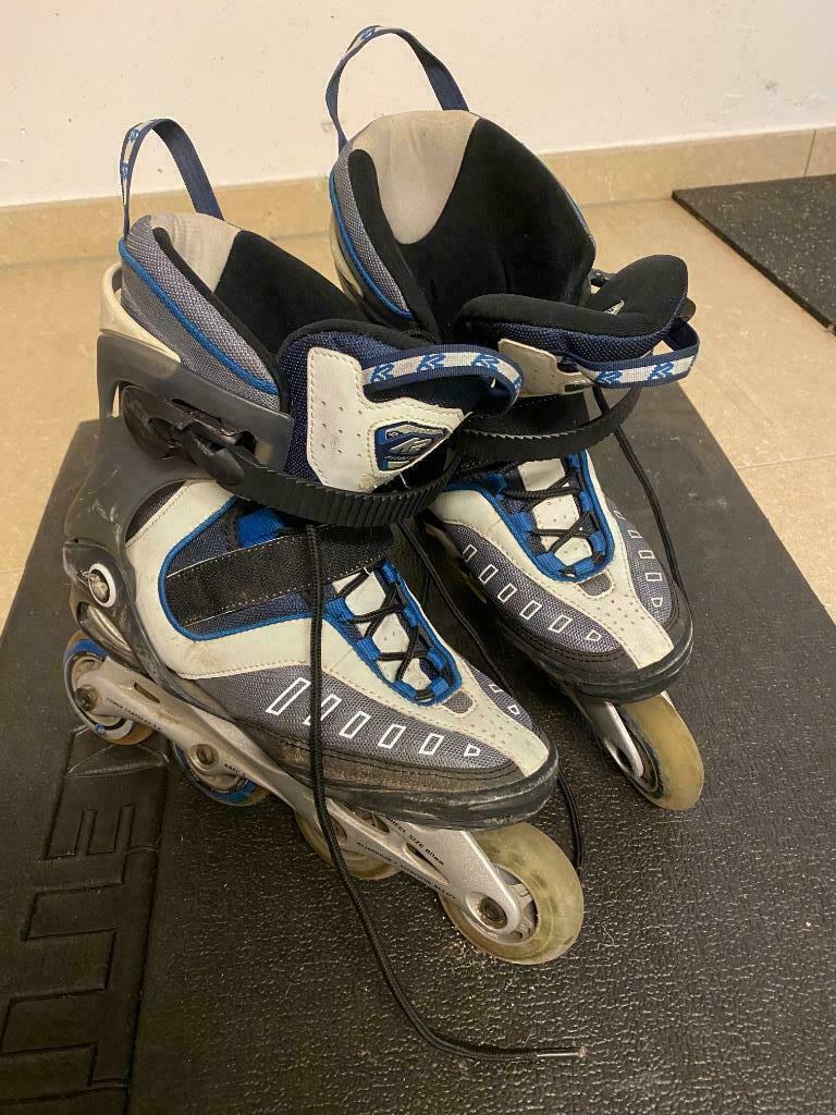 Skeelers maat 40,5, Sports & Fitness, Patins à roulettes alignées, K2, Rollers 4 roues en ligne, Enlèvement, Utilisé