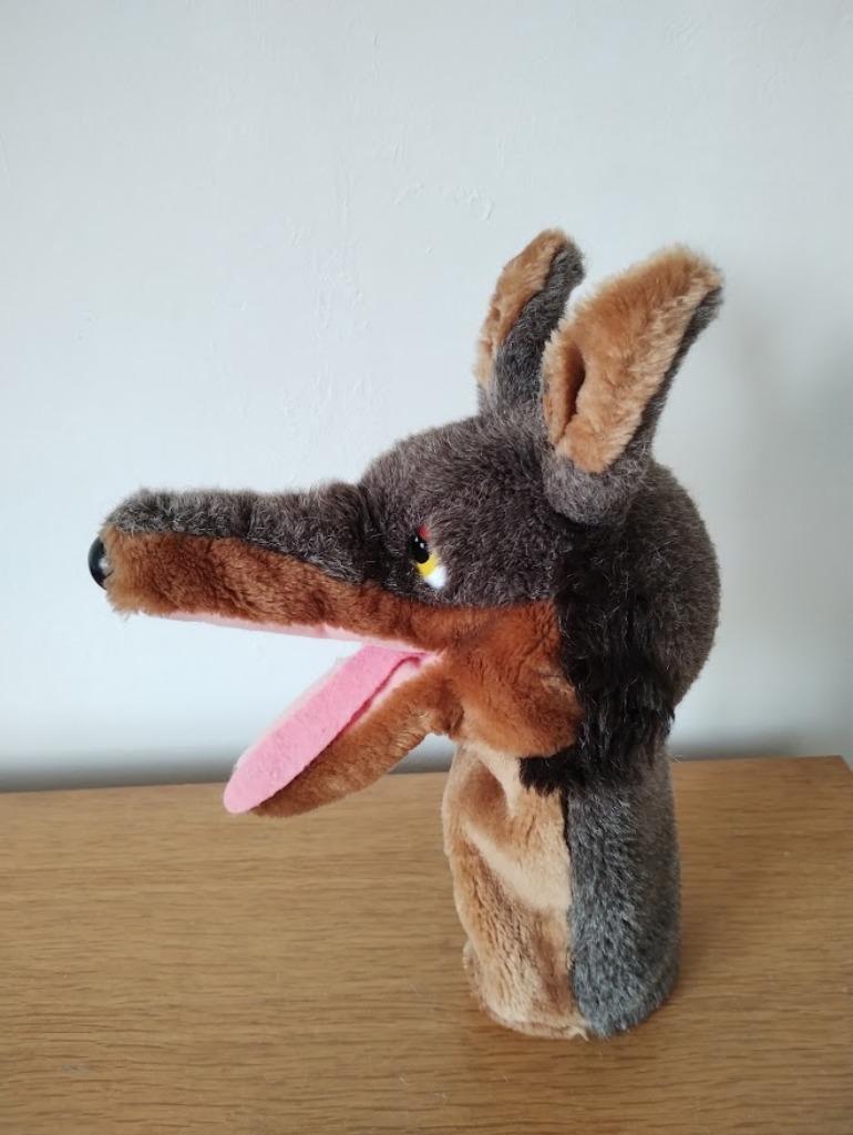 vintage poppenkastpop, Antiek en Kunst, Ophalen of Verzenden