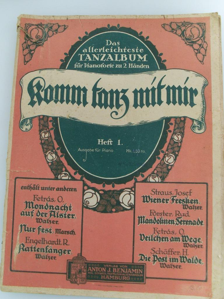 Anton J Benjamin Komm tanz mit mir, Livres, Musique, Enlèvement ou Envoi, Utilisé, Genre ou Style